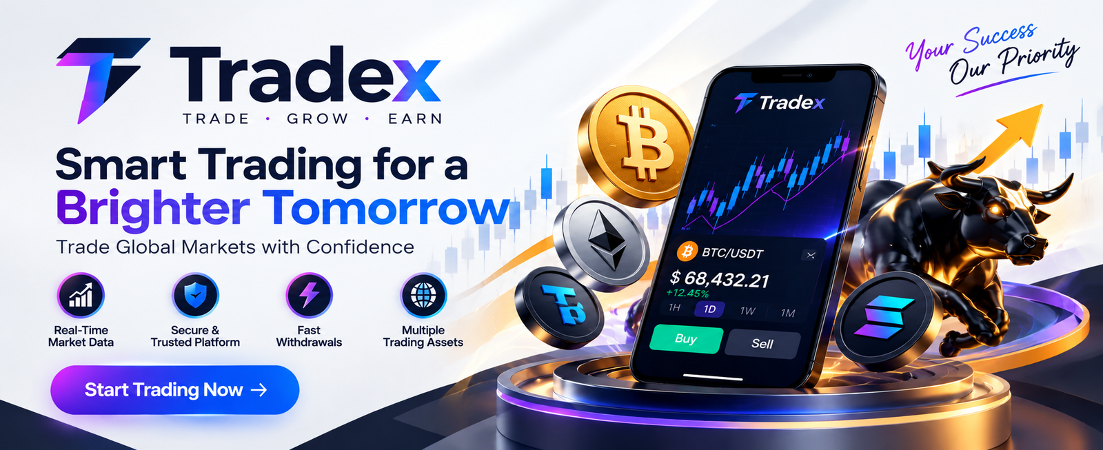 Tradex Promo Banner